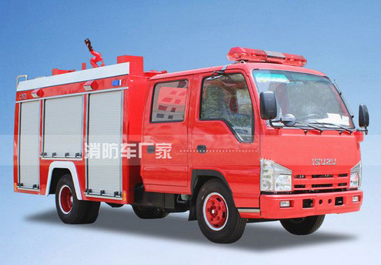 3噸五十鈴100P水罐消防車(chē)價(jià)格