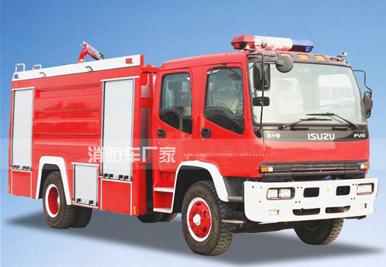 8噸五十鈴FVR水罐消防車(chē)價(jià)格