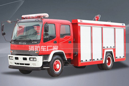 6噸五十鈴FTR泡沫消防車(chē)價(jià)格
