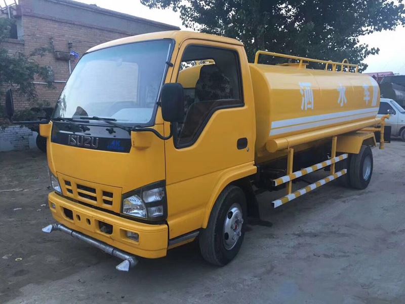 5噸慶鈴五十鈴二手灑水車(chē)