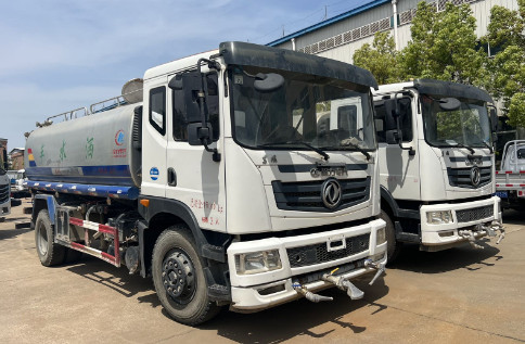 二手15方灑水車(chē)_二手國五東風(fēng)華神T5灑水車(chē)